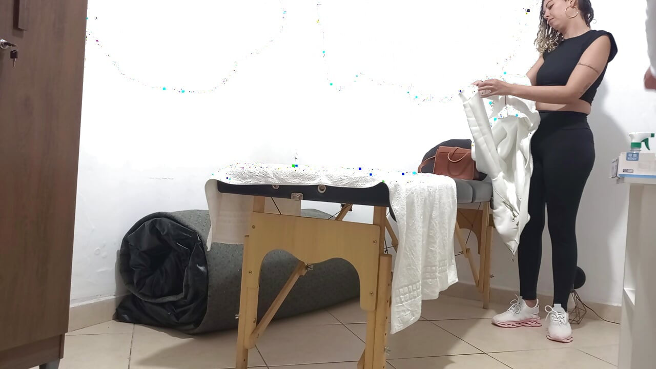 The doctor performed an anal exam using his fingers