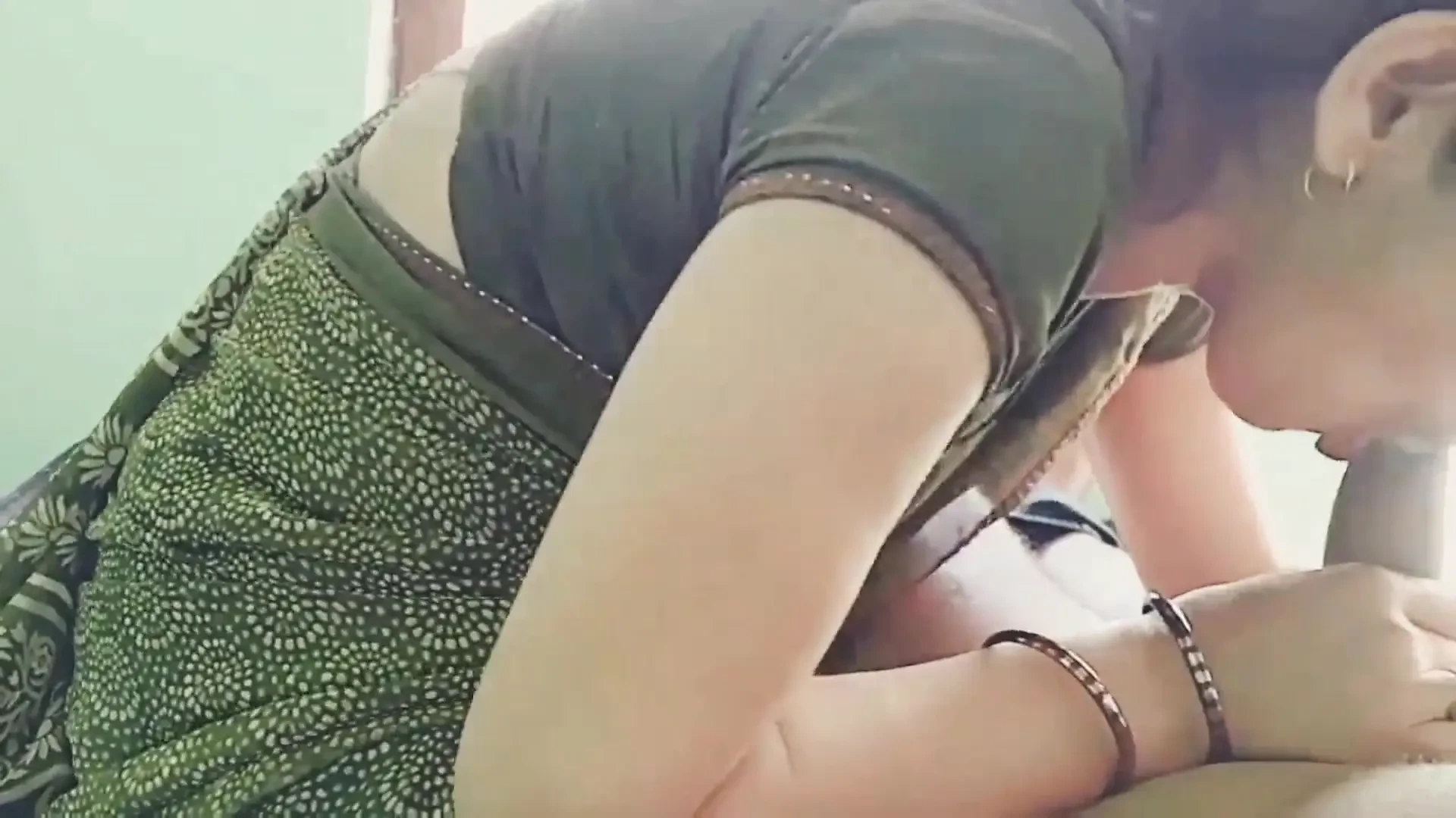 Mind blowing blowjob give me by my cute stepsister before hard fucking