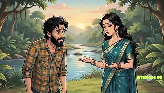 Pushpa and Srivalli romance in jungle