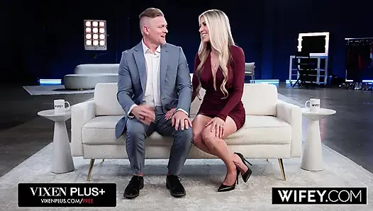 WIFEY Blonde Hotwife Britt Blair Sucks And Fucks For Her Husband