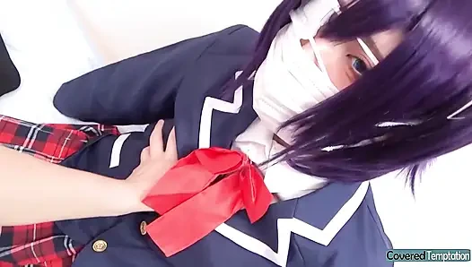 Chuunibyou Styled Adult Wants Creampie Deep Core Finish POV Hard