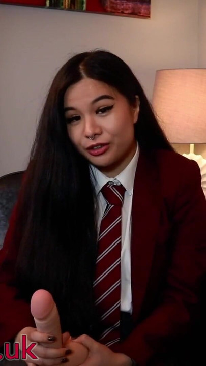 Emotional moment from "Schoolgirl Tells You To Wank For Her"