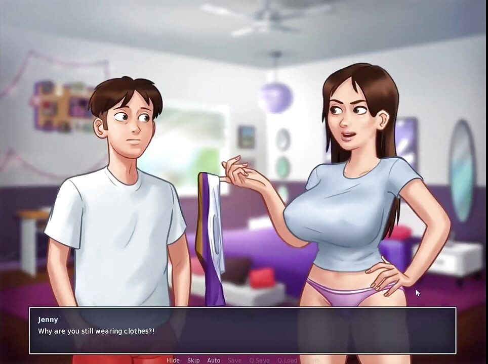 Summertime Saga Jenny Animation Collection [parte 02] Juego de sexo desnudo [18+] Juego de juegos para adultos