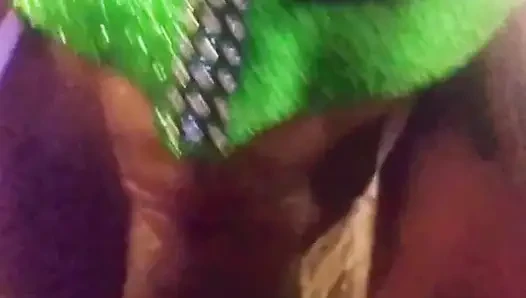 Messy Mouth in the Mask!