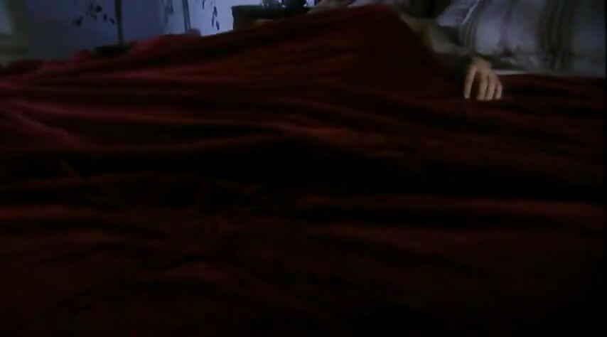 Delivers a steamy blowjob to her slave's cock in a BDSM affair