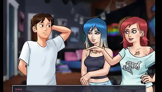 Cerita musim panas: tolong jangan bilang siapa-siapa kalau kamu mergokin aku lagi masturbasi ep 125