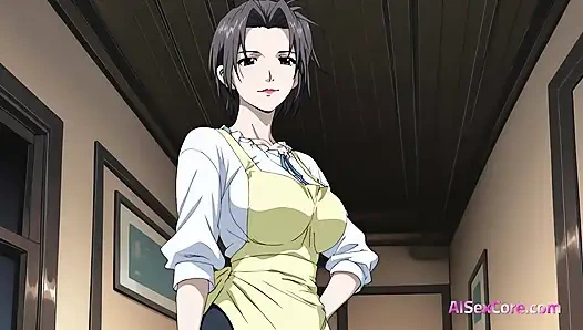 Watch this sexy MILF’s hentai boobs wobble before her gorgeous bidy gets glazed (AI Sex)