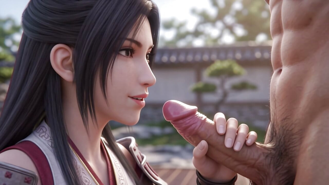 Reina the Beautiful Samurai Wants You Alone - 3D Anime POV Fantasy