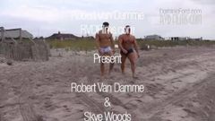 Robert van Damme & Skye Woods  -2D video