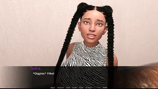 Çikolatayla pişirme 5 ive Ladesha'ya çıplak derisine iyi bir şaplak attırıyor