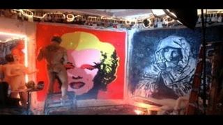 Brent Ray Fraser Penis Paints Warhol's Marilyn Monroe