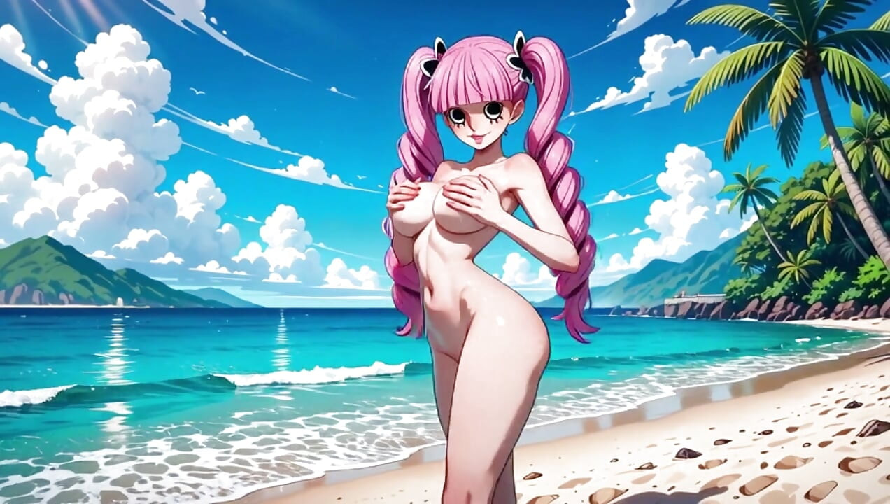 One Piece Babes - One Piece female characters dancing in bikini topless and nude