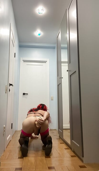 Crossdresser training asspussy