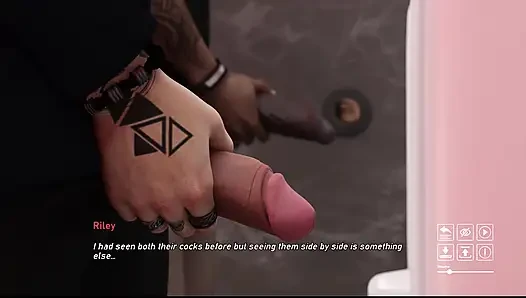 По ступеньки De Bauchery 33, Дин трахает Райли в парке