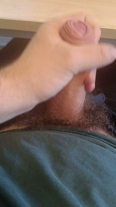 Masturbating alone
