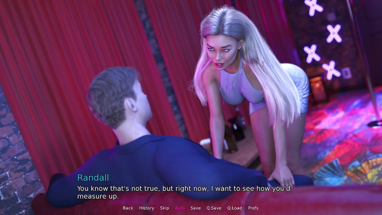 My Bimbo Dream 32 Randall Slaps His Stepmom’s Ass Like a Whore in the Strip Club