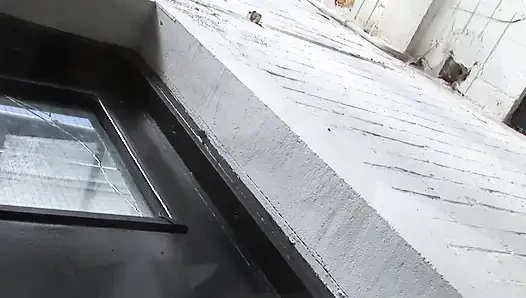 İyi görünümlü sarışın orta yaşlı seksi kadın büyük yarağı alıyor