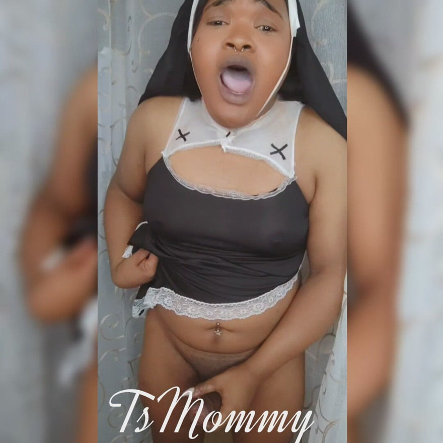 Ever see a nun bust a heavy nut ? Drink up  💦