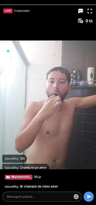 I Did My First Live Stream in the Shower and Received Compliments