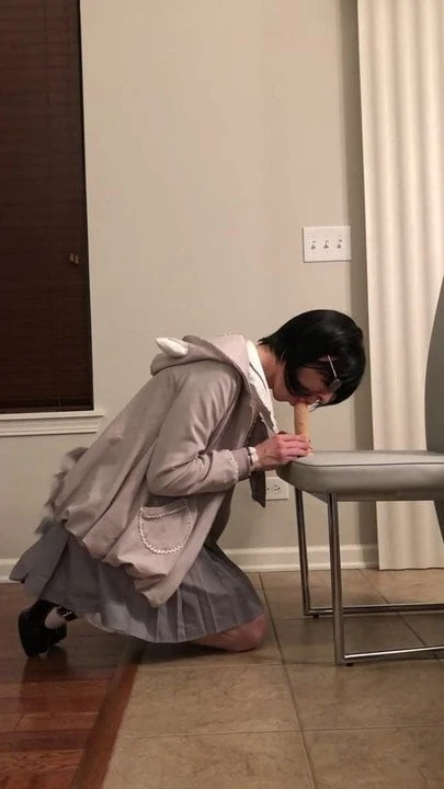 Sissy Blowjob Deepthroat Training