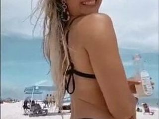 Tay Conti in bikinis has one of the best asses in the world