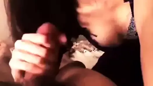Chinese blowjob cum in mouth