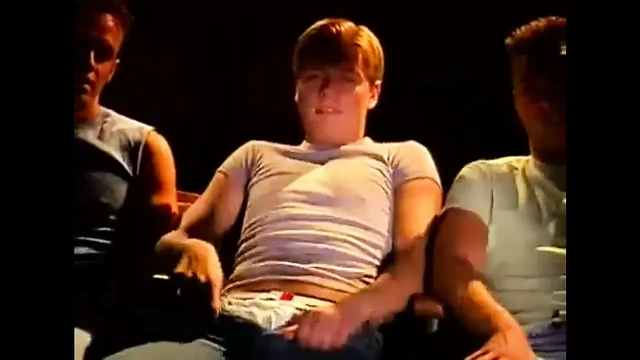 Straight friends go to porn theater
