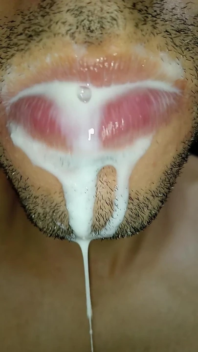 Epic moment from "Cum in my mouth, play with your cum, and swallow it, sexy, femboy, trans, gay naughty, tongue, sloopy,"