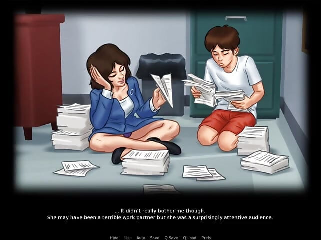 Summertime Saga bahagian 227 - penglibatan oleh Misskitty2k