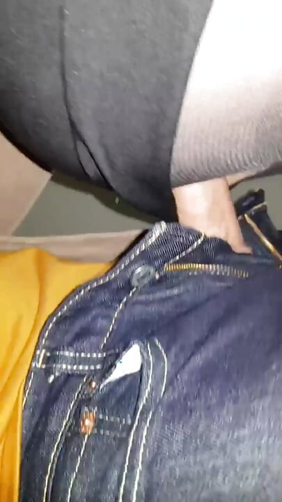My secretary gives me a nice blowjob and then I penetrate her with my pantyhose on