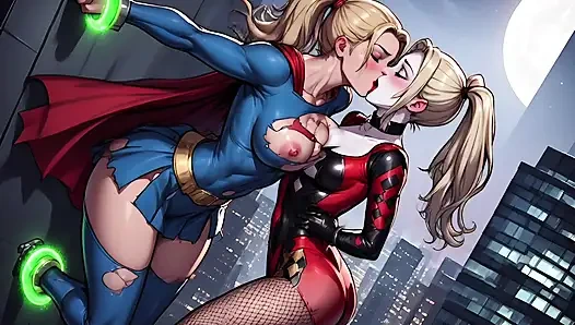 Supergirl Movie - AI Generated - Synthetic Content, animation