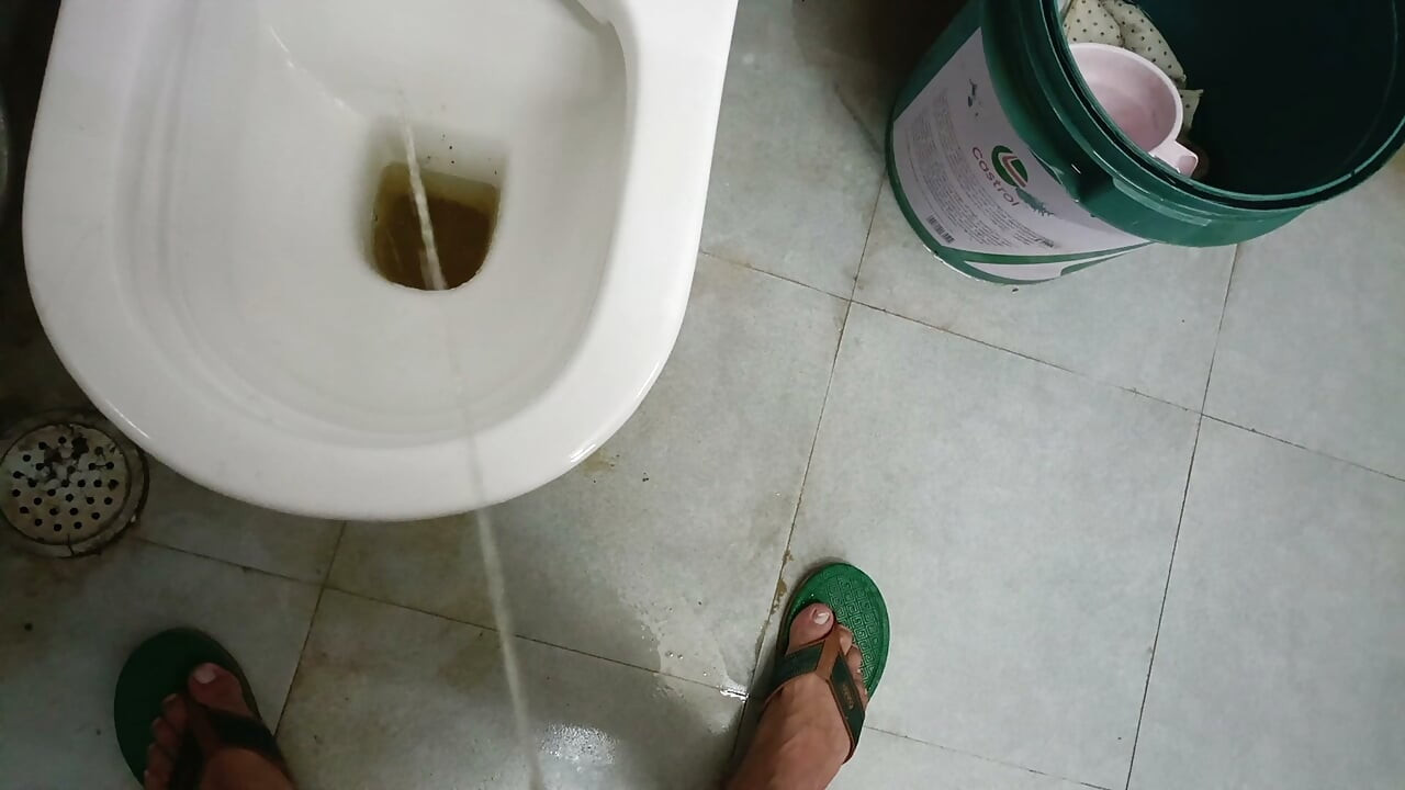 Indian Boy Naked in Rain in Balcony Huge Cock Masturbation
