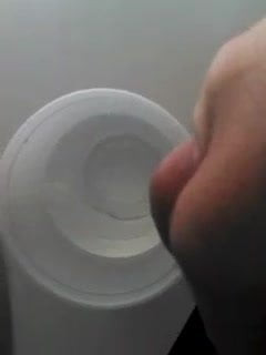 cum in water