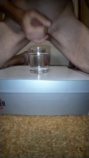 Cum in water