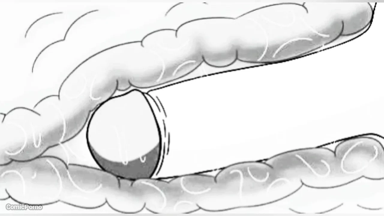 Her ass wants to swallow my orange flavored semen - comic