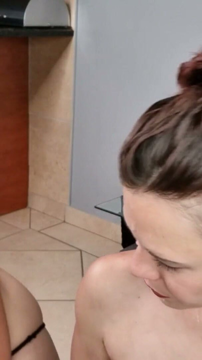 Threesome smoking blowjobjob cum on face | Clip 1