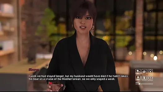 Шаги De Bauchery 32, Райли и Шарон был удивительный день в спа со счастливым окончанием