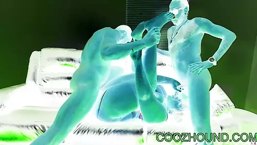 Big Butt Creampie Slut 3 Way Bust Out