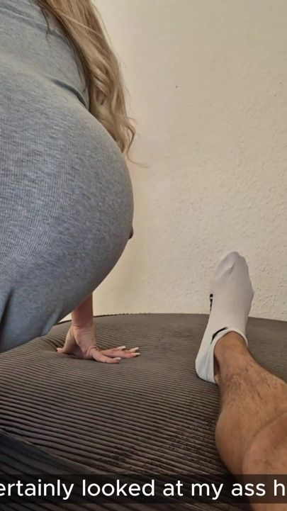 Big Ass Stepmom Fucked By 18yrs Stepson After She Caught Him With Boner And Helped Him Cum | Clip 1