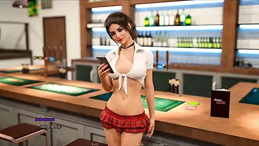 Şehvet akademisi #4 Victoria'nın büyük göğüslerini gördük, Samantha'yı sikmek istiyorum