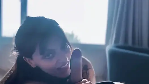 Trip with My Boss: POV Blowjob and Hard Fuck Until I Swallow His Huge Load!