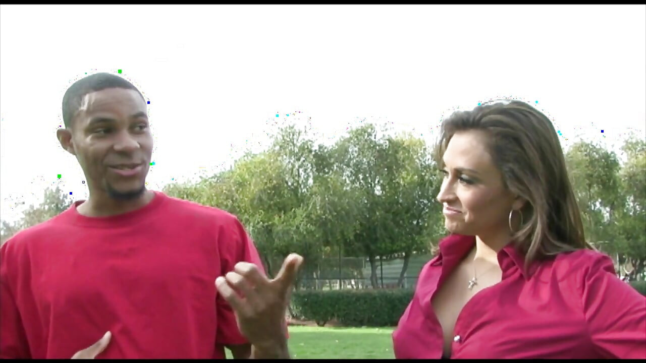 Cock hungry MILF finally found hung black fucker