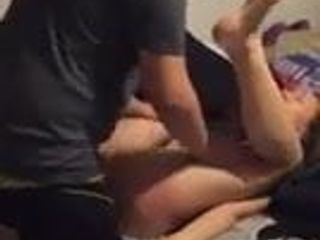 Amateur interracial Asian rough with roommate