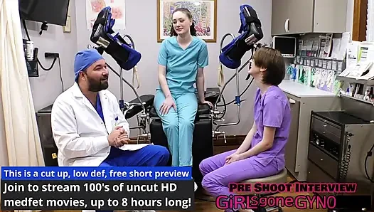 Первый гинекологический осмотр Luci Starr