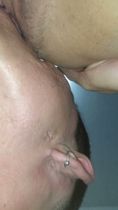 Close-up on Lily's pussy and asshole being licked and sucked | Clip 1