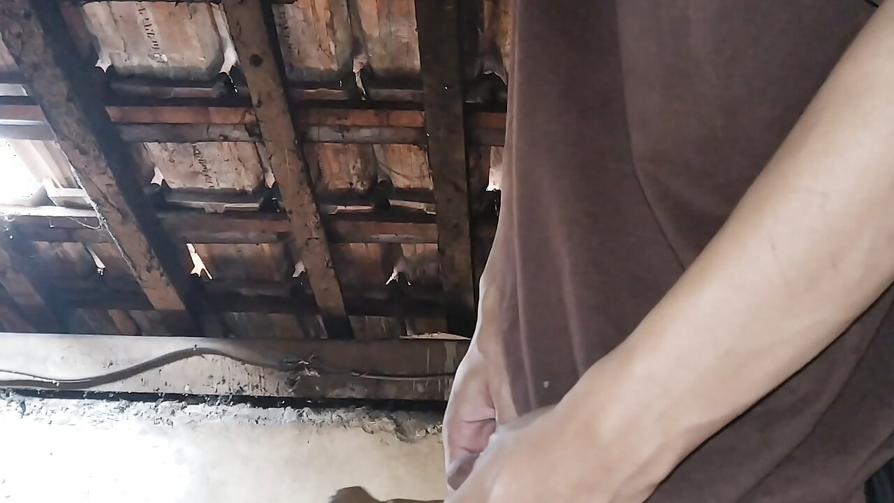 Masturbating on the attic of your own house