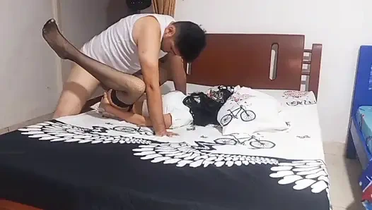 Horny Hermastra seduces stepbrother with erotic dance and gets fucked hard