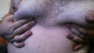 Playing with my nipples