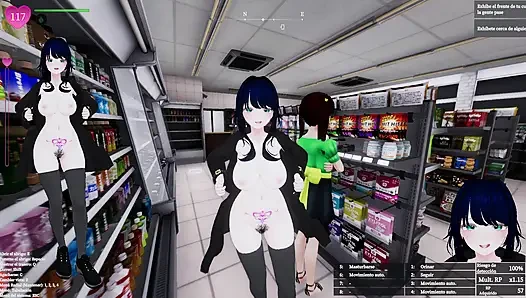Secret flasher manaka +18
