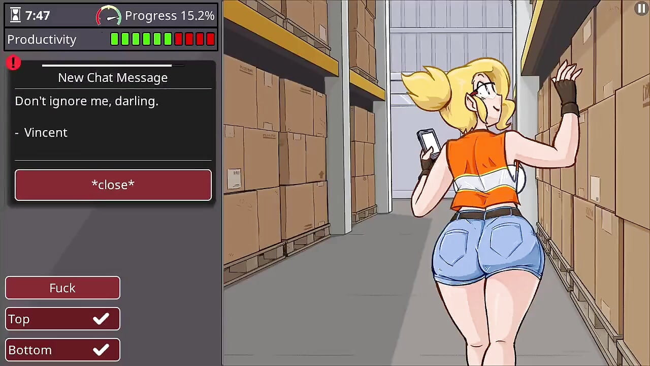 Big boobs big ass girl fucks two huge cocks - barely working gameplay level 2